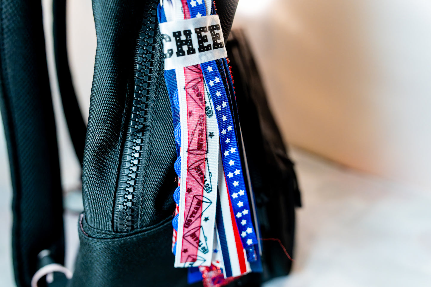 Simply Ribboned: The Cheer Keychain