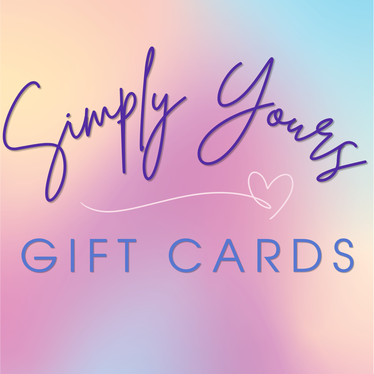 Simply Yours Gift Card