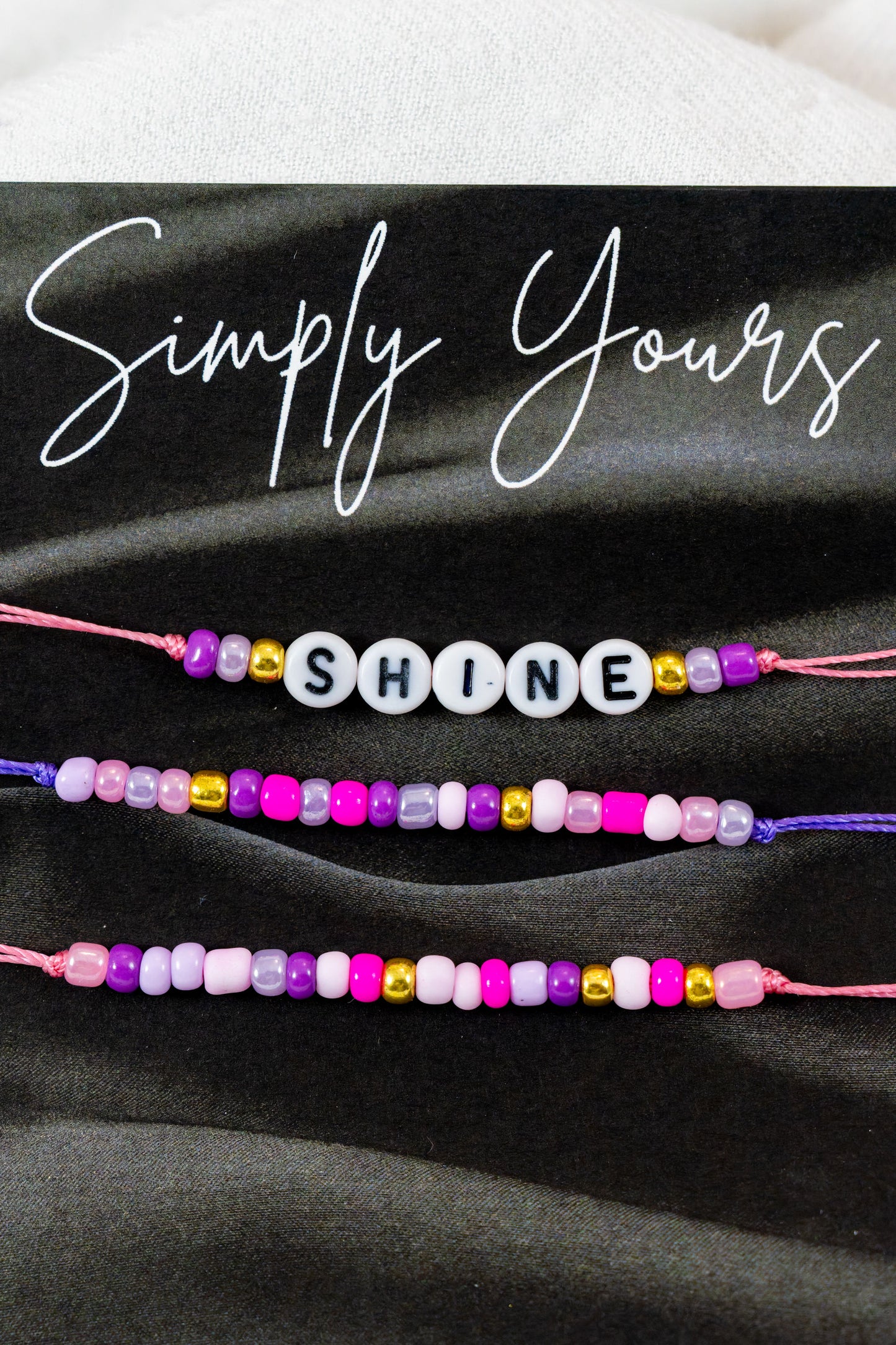 SHINE — Simply One Bracelet Stack