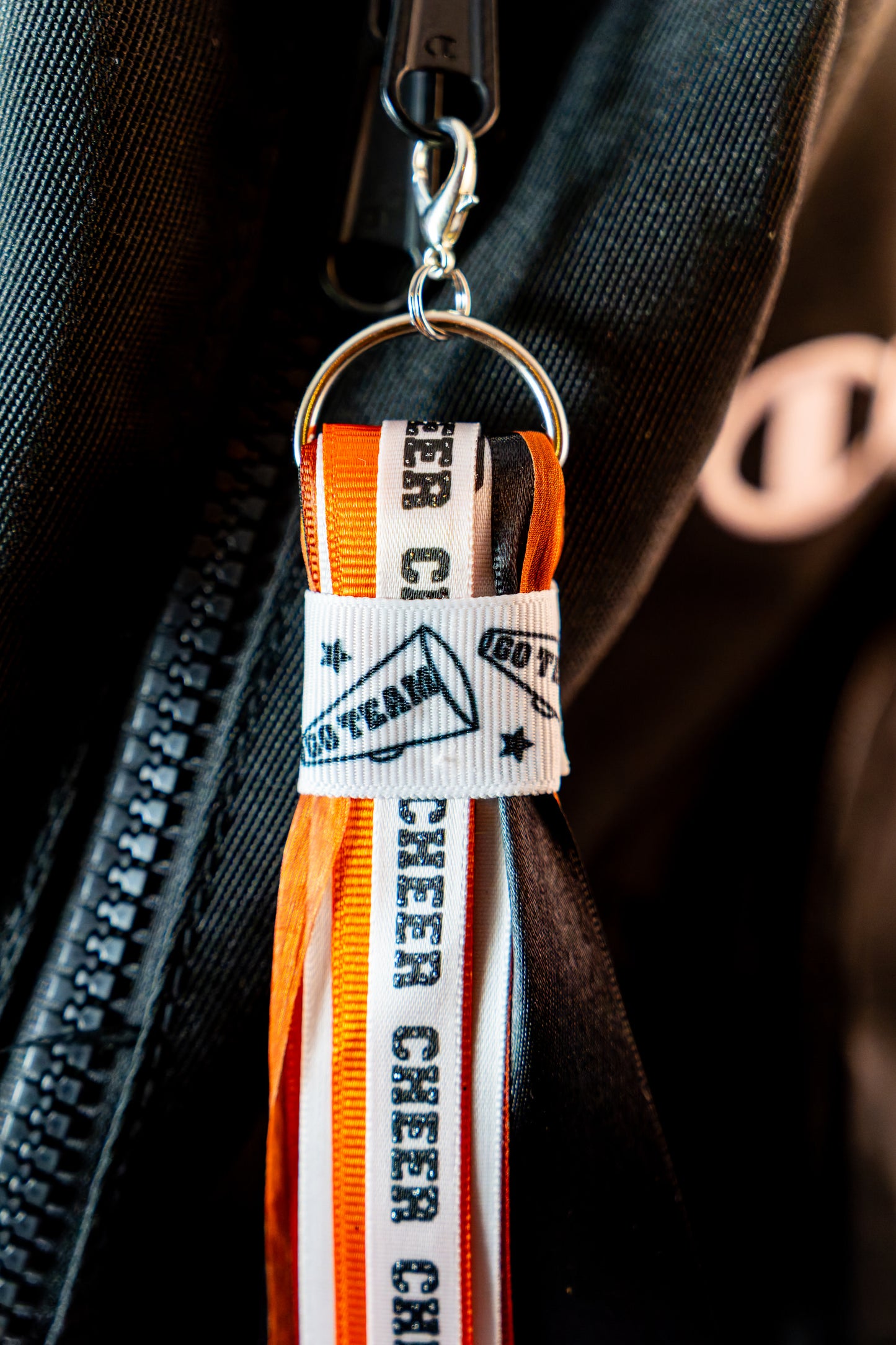 Simply Ribboned: The Cheer Keychain