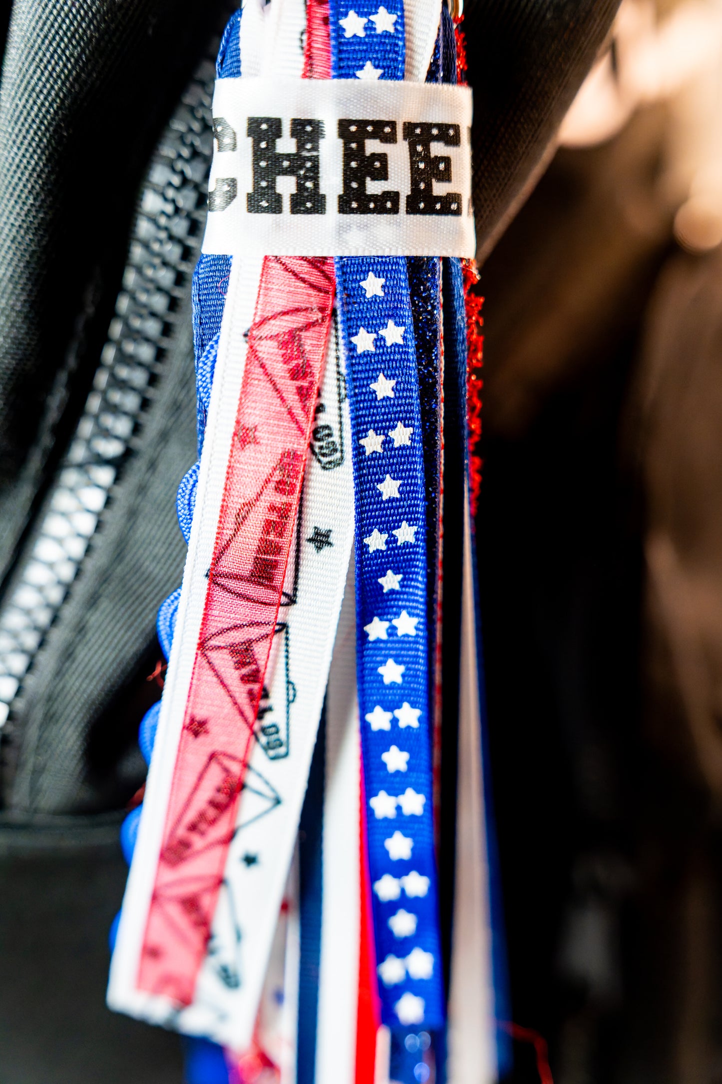Simply Ribboned: The Cheer Keychain