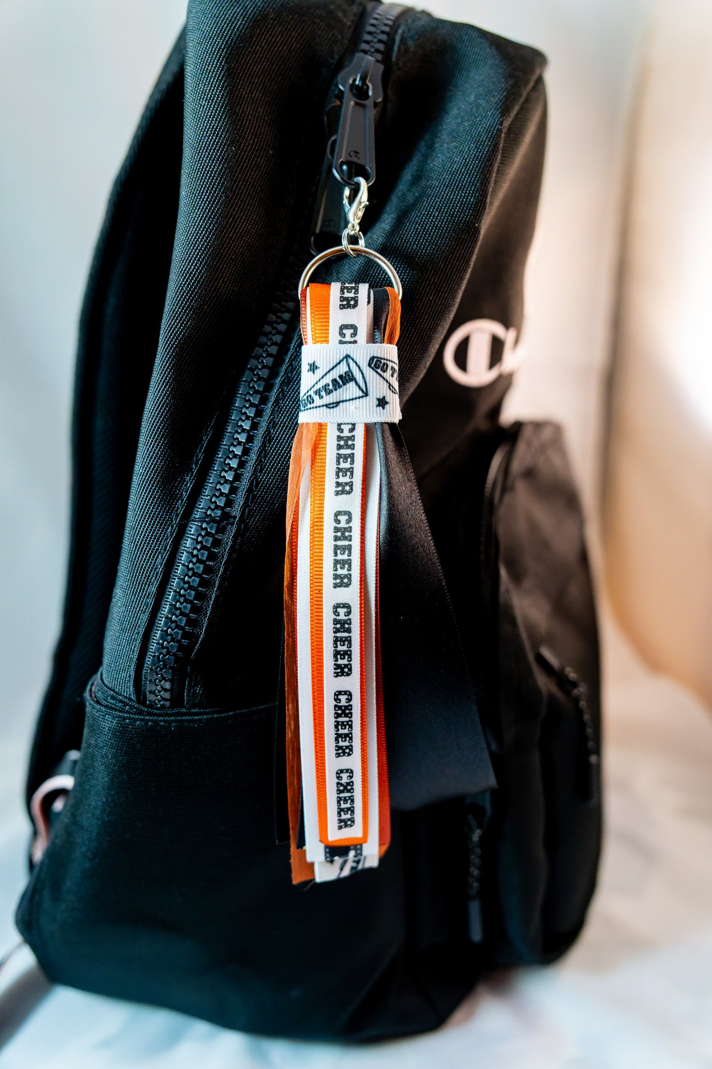 Simply Ribboned: The Cheer Keychain