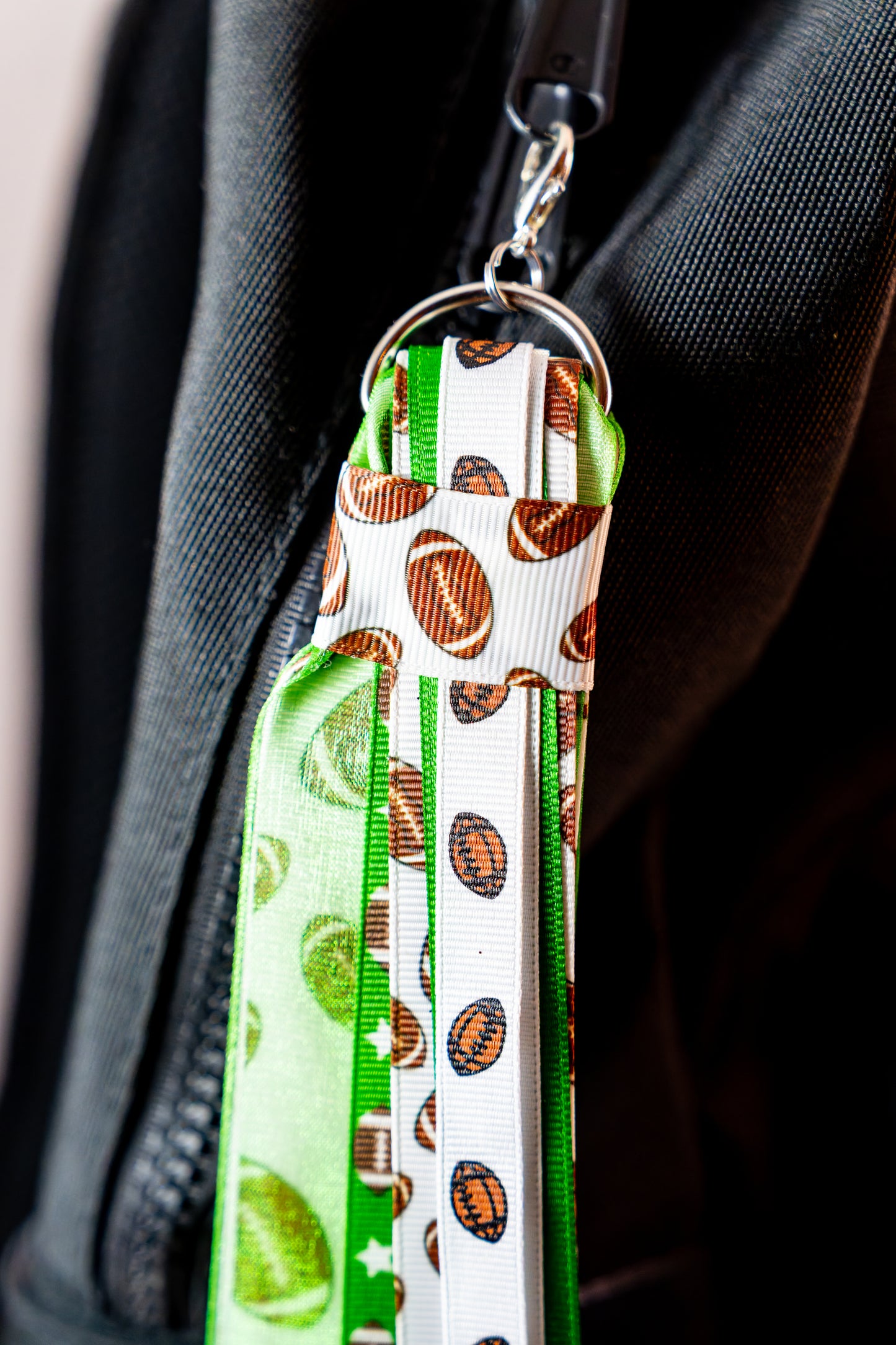 The Football Keychain