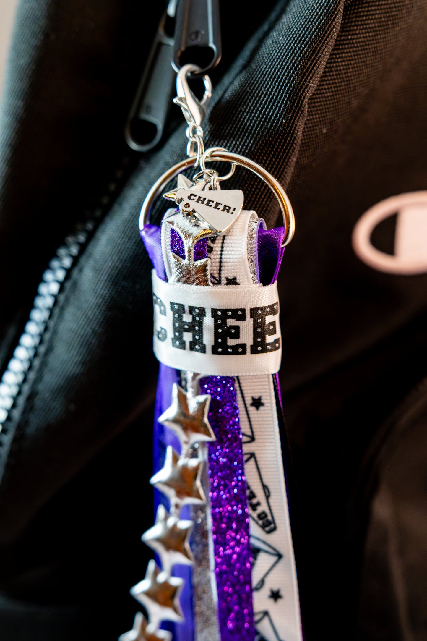 Simply Ribboned: The Cheer Keychain