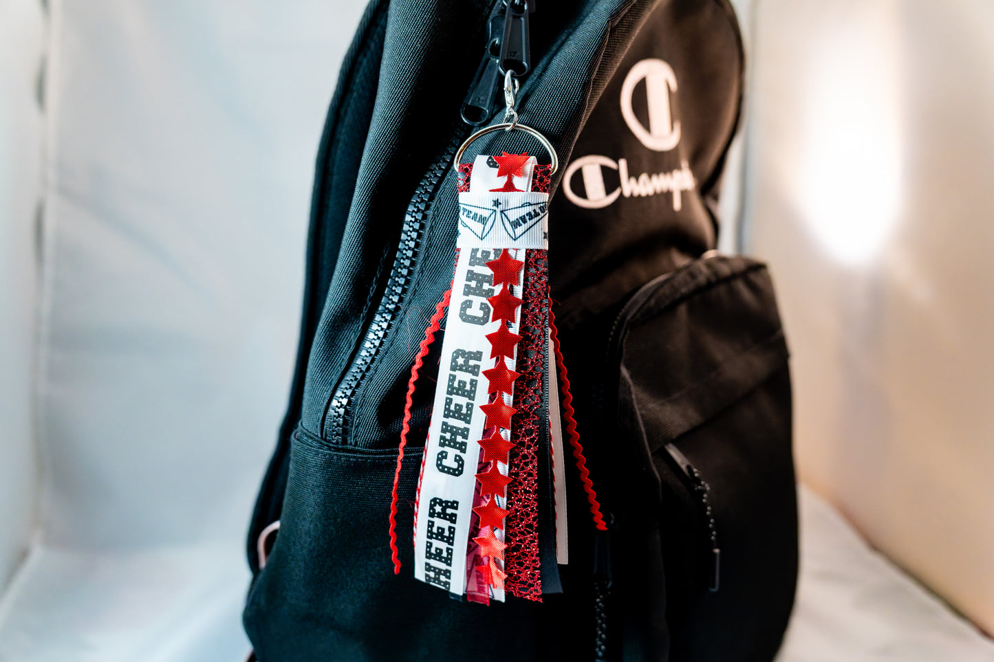 Simply Ribboned: The Cheer Keychain