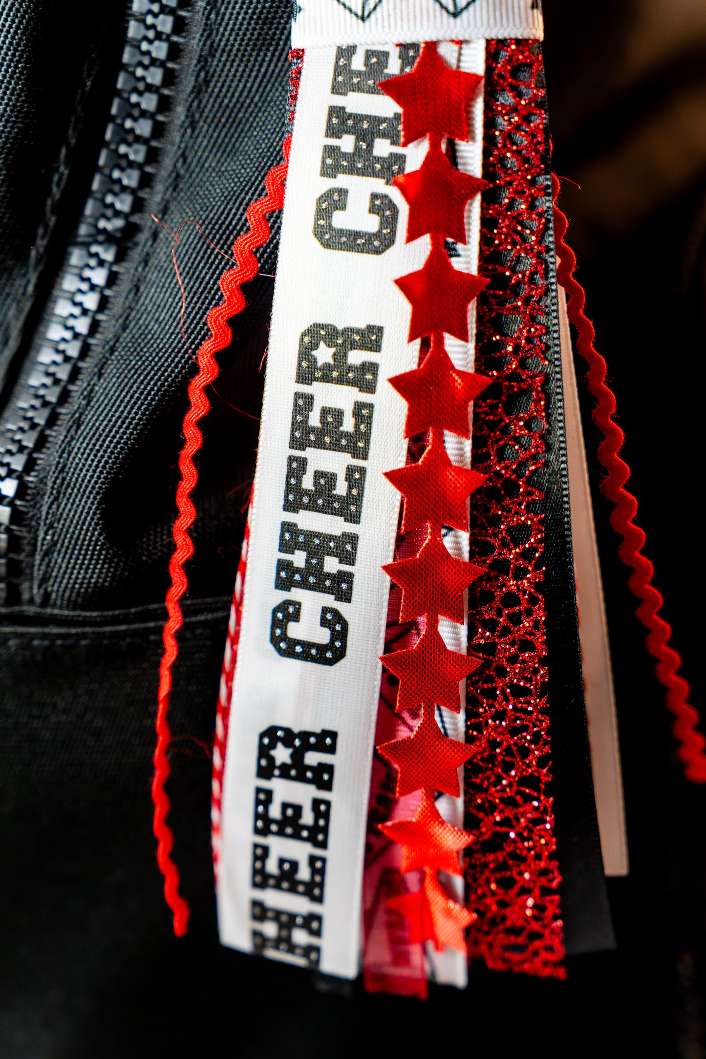 Simply Ribboned: The Cheer Keychain