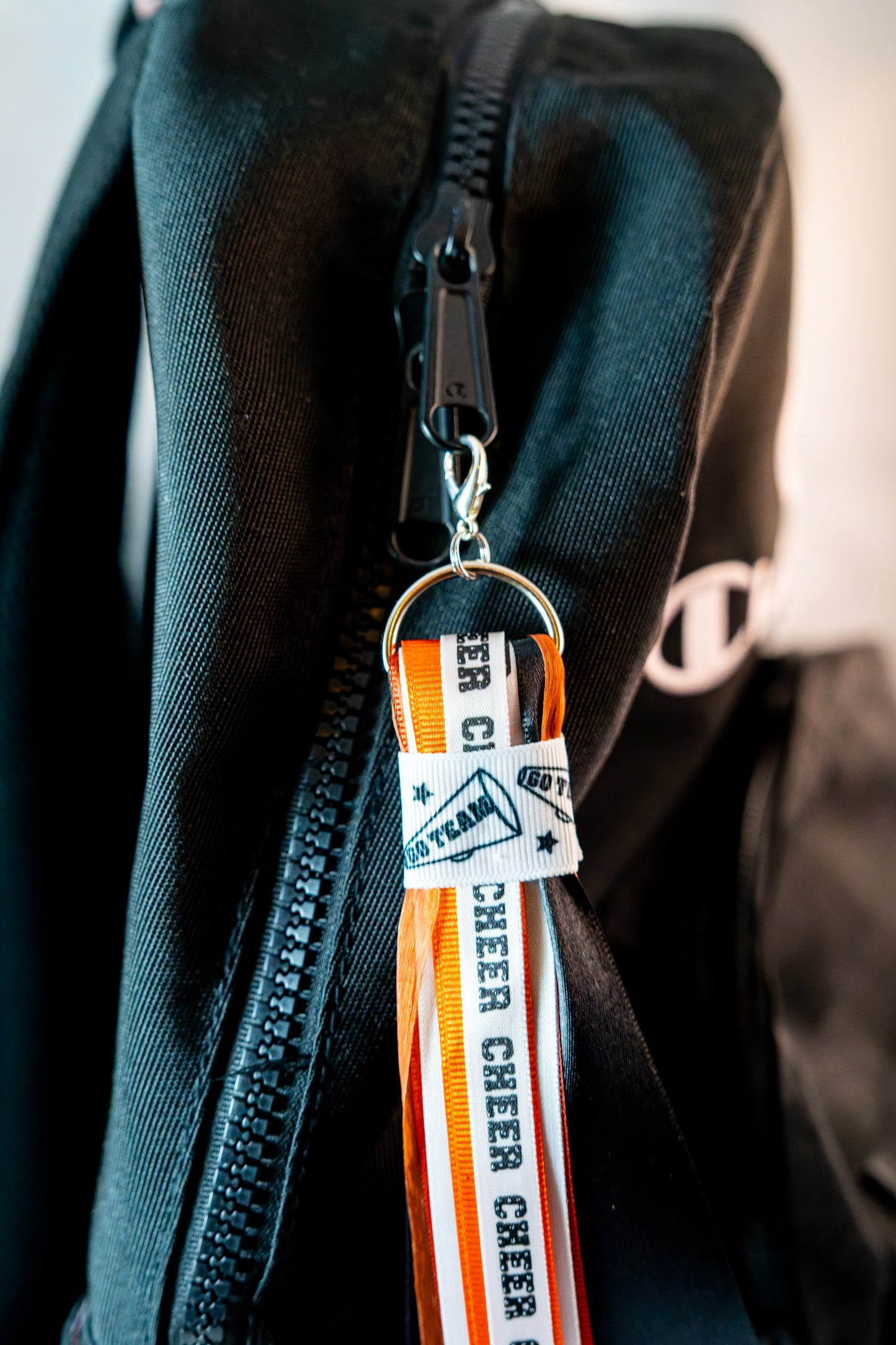 Simply Ribboned: The Cheer Keychain