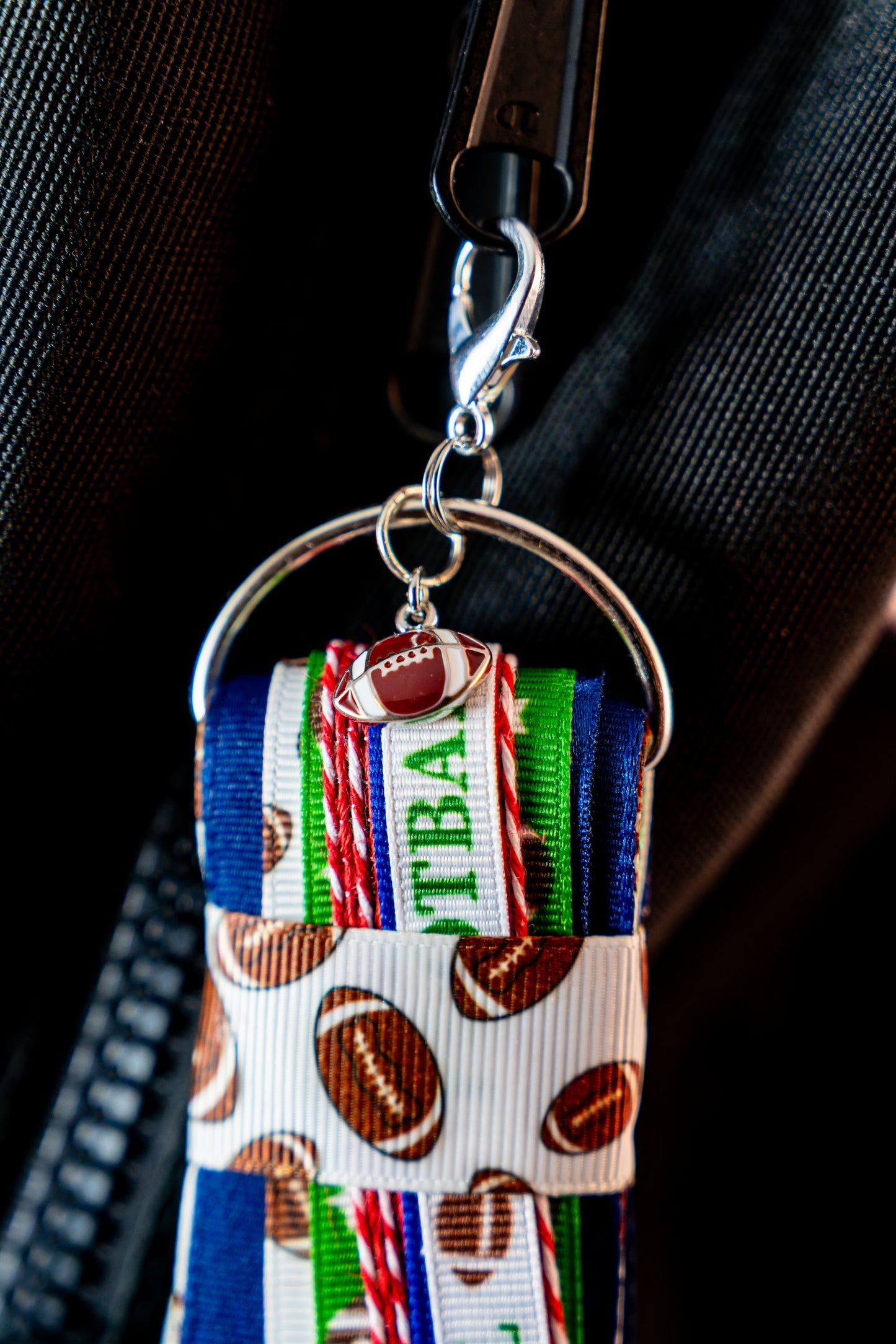 The Football Keychain