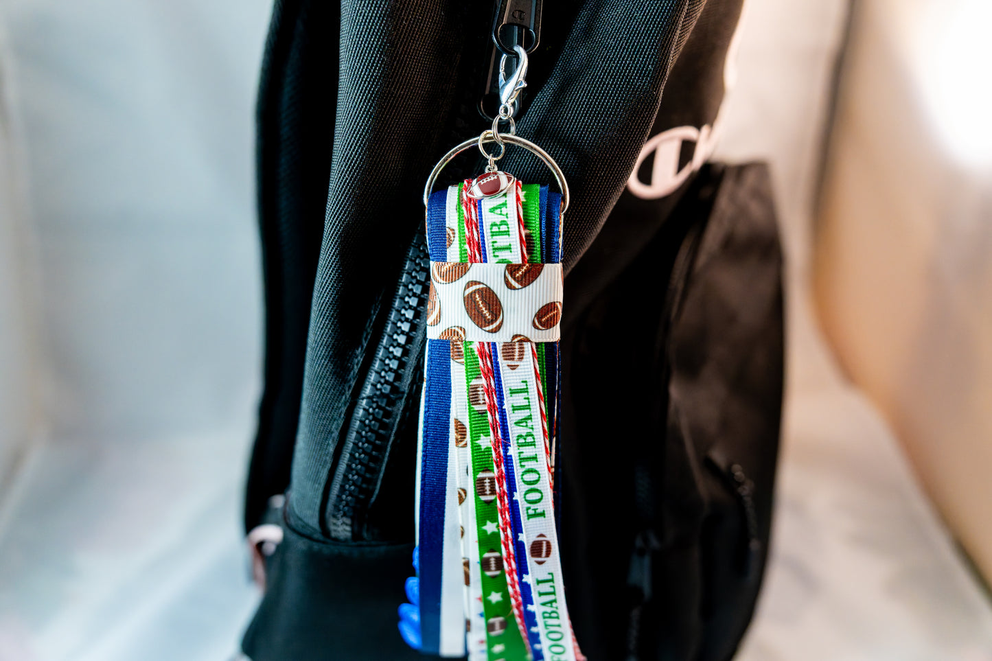 The Football Keychain