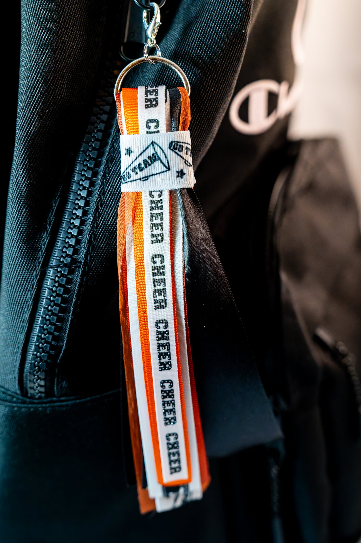Simply Ribboned: The Cheer Keychain