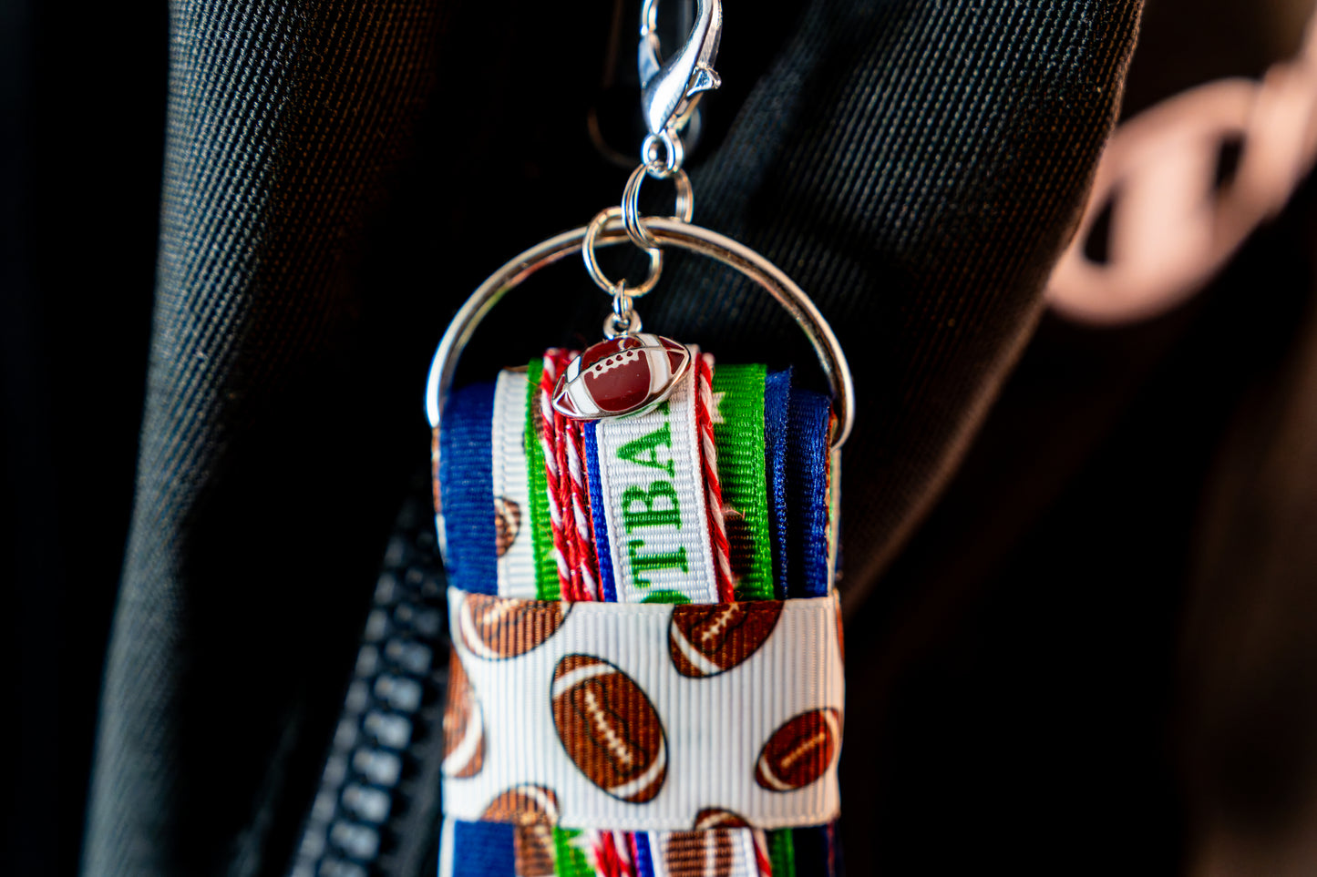The Football Keychain