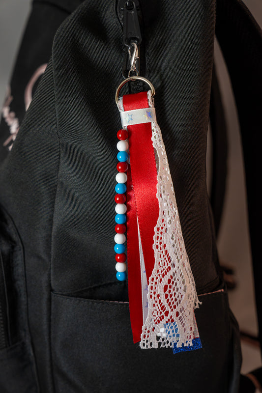 Simply Ribboned: The USA250 Keychain