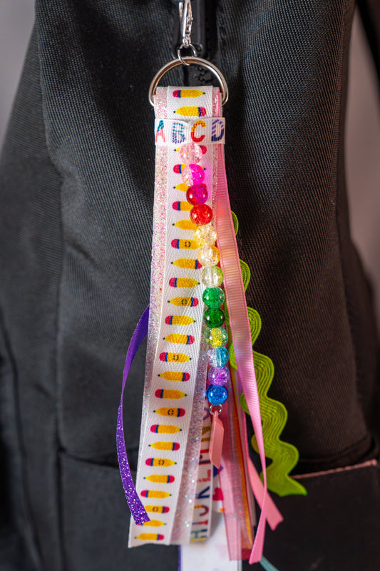Simply Ribboned: The Educator Keychain