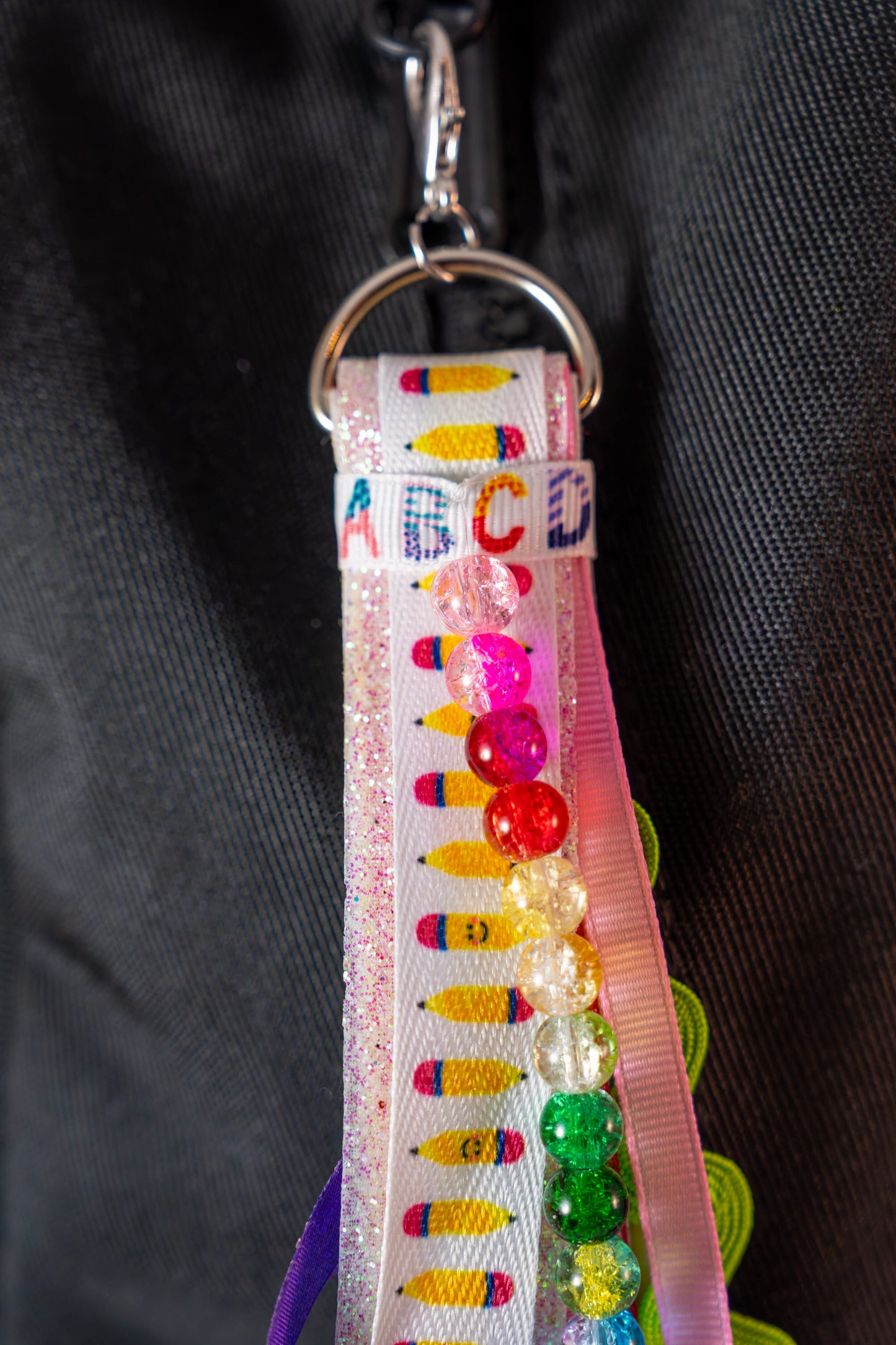 Simply Ribboned: The Educator Keychain