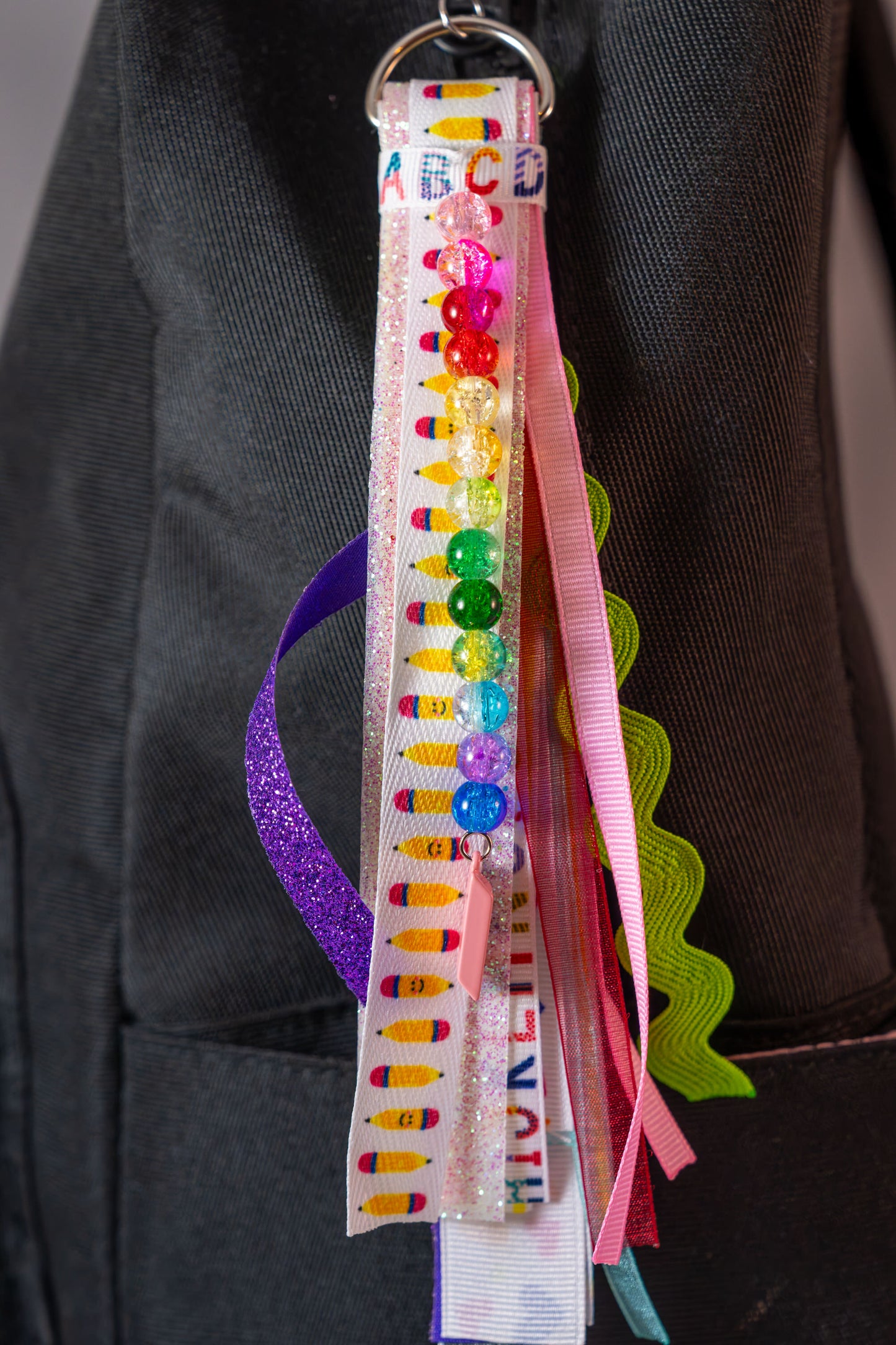 Simply Ribboned: The Educator Keychain