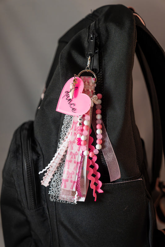 Simply Ribboned: The Dance Keychain