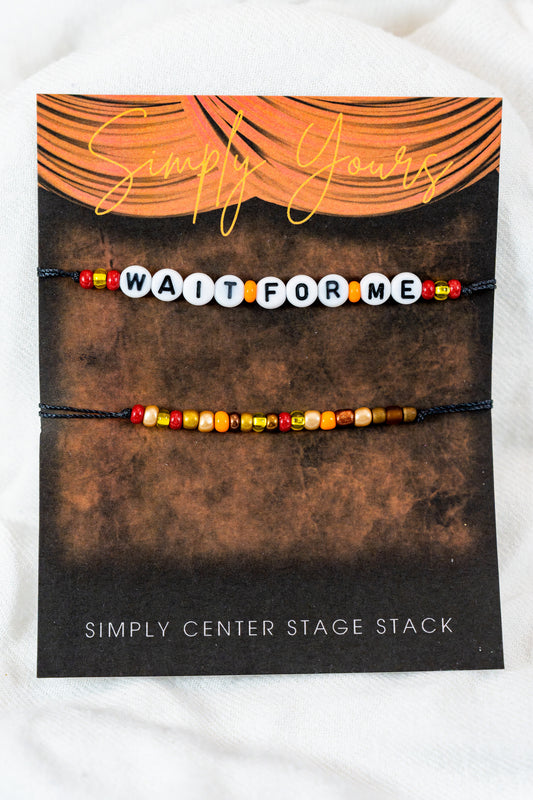 Wait For Me: Simply Center Stage