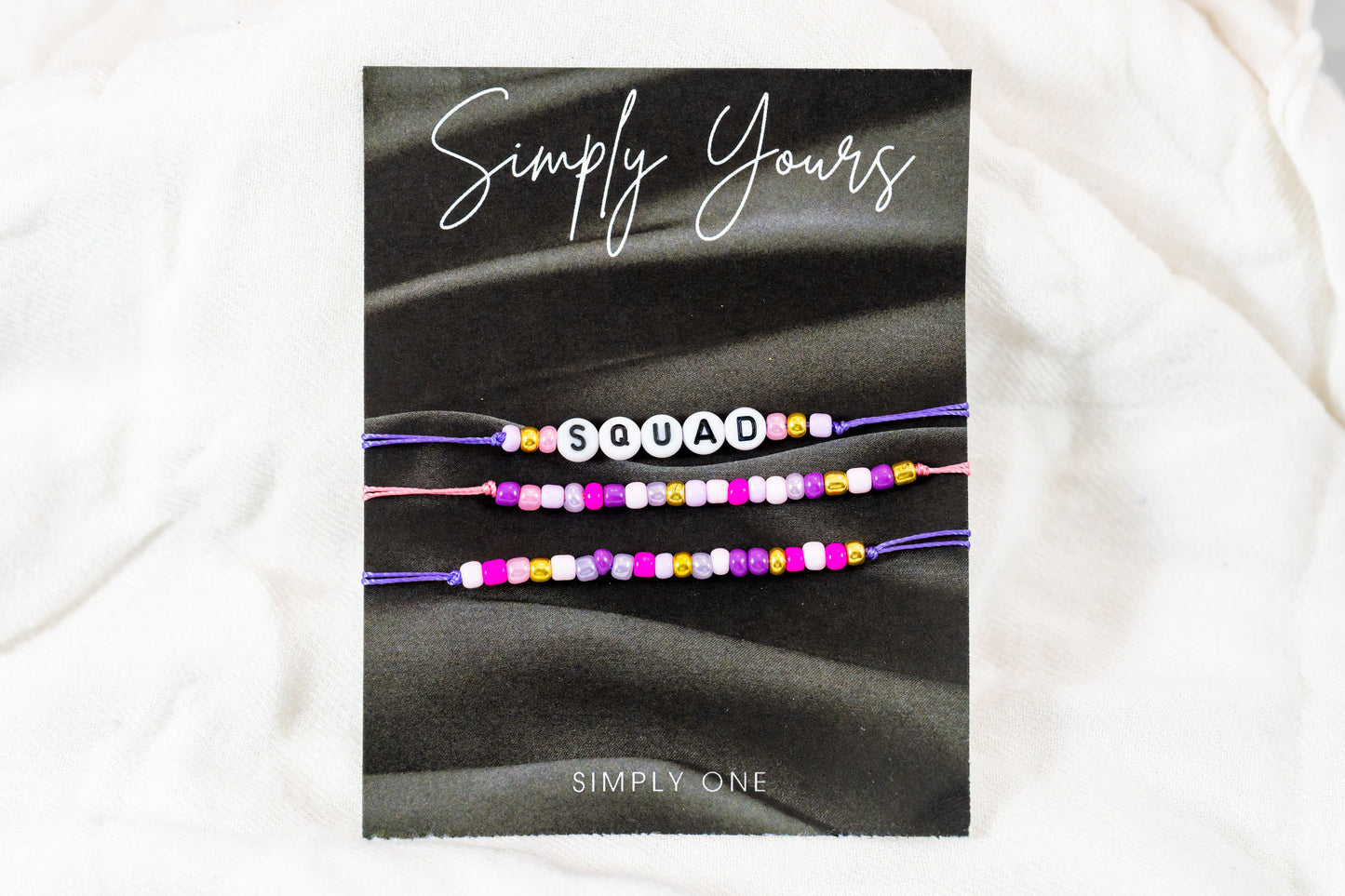 SQUAD — Simply One Bracelet Stack