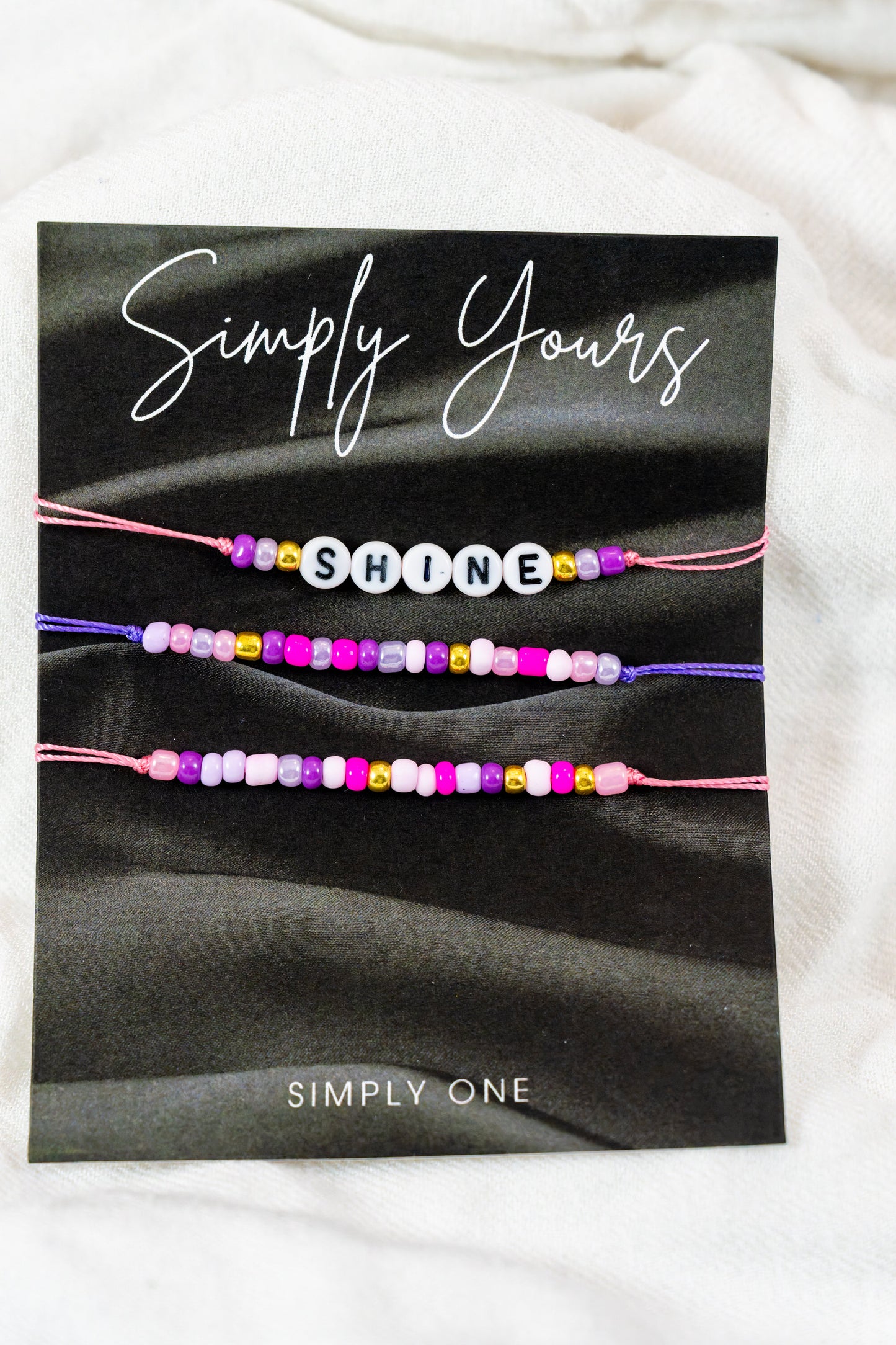 SHINE — Simply One Bracelet Stack