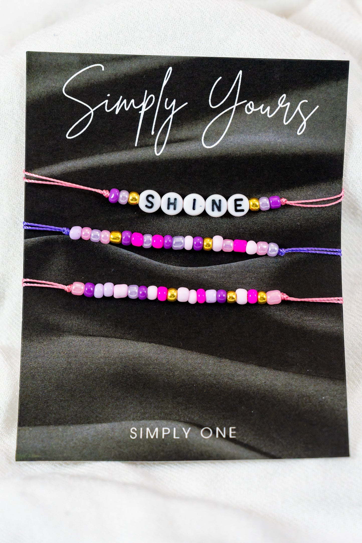 SHINE — Simply One Bracelet Stack